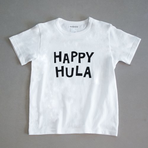 T-shirt happy hula / white