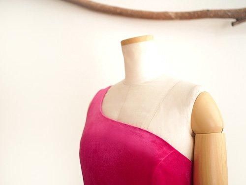 フラドレス29 ストレッチベロア 【10サイズの中から 着丈自由