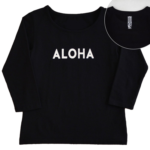 フラダンス専用、着心地の良いフラTシャツ。 - 【ブルーヘヴン