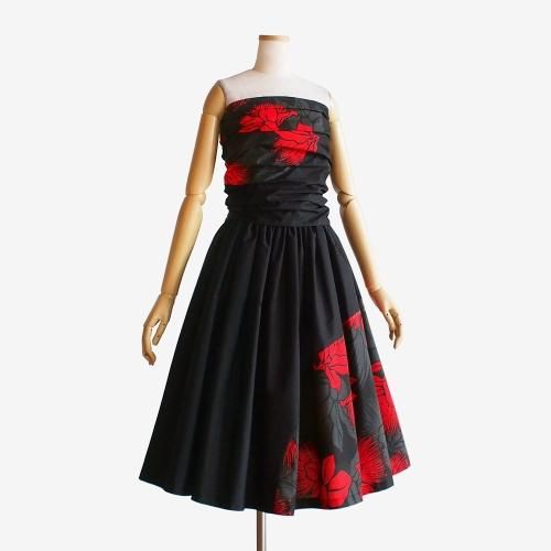 上下セットのフラダンス衣装【モデルスイート】 - 【ブルーヘヴン