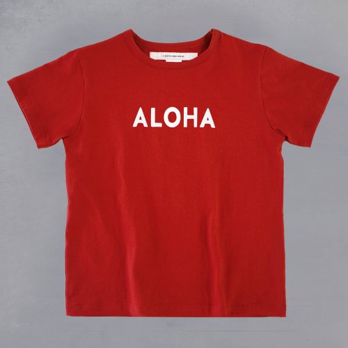 T-shirt aloha /persimmon