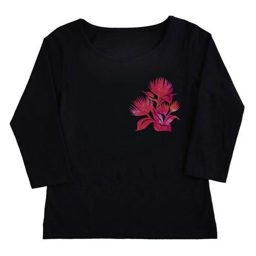 フラダンス専用、着心地の良いフラTシャツ。 - 【ブルーヘヴン