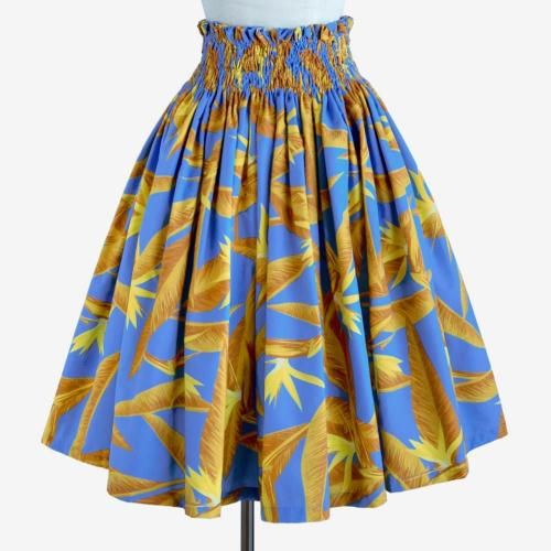 #2667　新品　フラダンス　トップス　パウスカート　セット　ネイビー　ブルー 2667 新品 フラダンス トップス パウスカート セット ネイビー