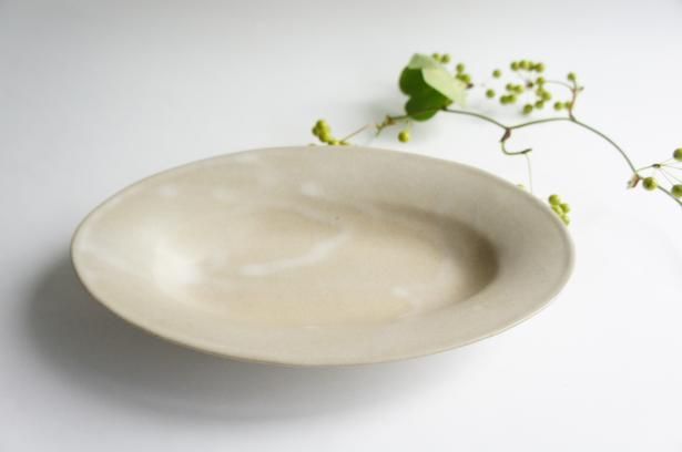 陶器　オーバル深皿 オーバル深皿 灰 - a r i a i - online store -