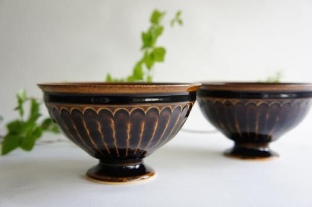 Creil montereau  多彩色　枯れた　ボウル　カフェオレ　シノワズリ Creil montereau 多彩色 枯れた ボウル カフェオレ シノワズリ
