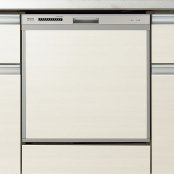 食器洗い乾燥機　リンナイ製（LIXIL）　RKW-C402CSV-JG　浅型タイプ　【パネル・扉材別売】