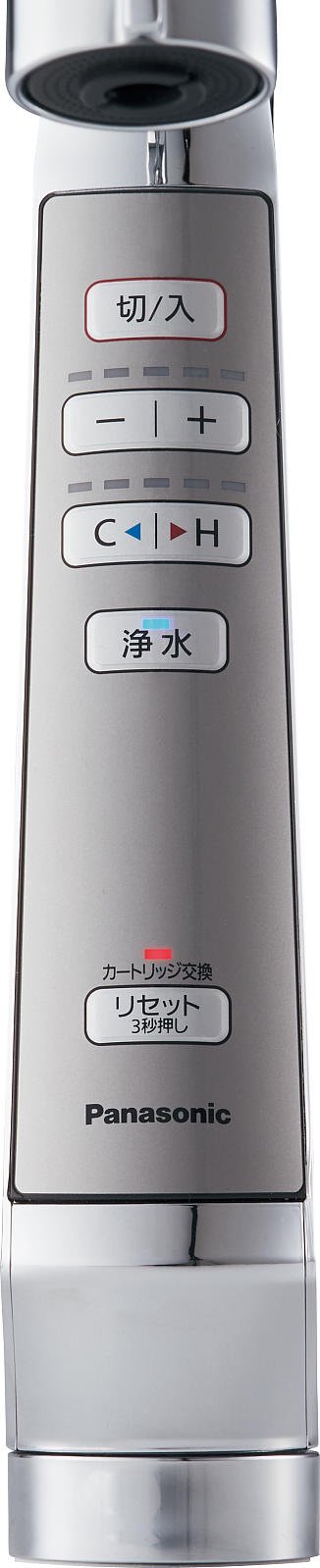 浄水器 パナソニック製（Panasonic）QS01FPSWTEB スリムセンサー水栓 浄水器一体 一般地用