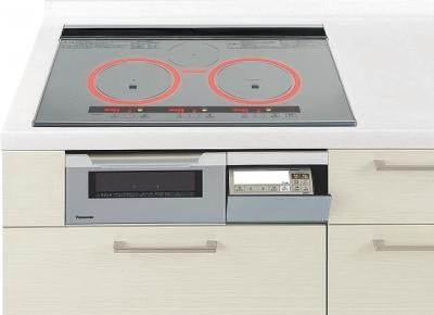 パナソニック製（Panasonic）JUGSW563SK 3口IH・シングル（右IH