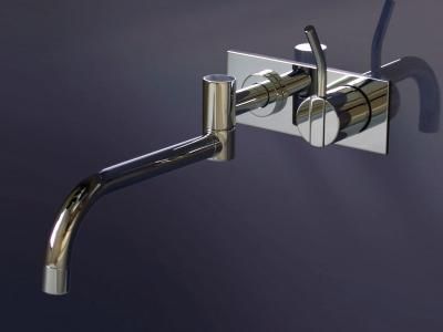 VOLA キッチン混合水栓 VLKV1CDX-16｜CERAキッチン用蛇口[ボラ][台]