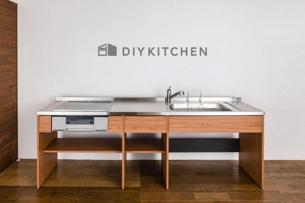 DIYキッチン I型180cmプランキット ※納期約3週間 DIYキッチン I型180cmプランキット ※納期約3週間