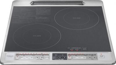 N2957ta アイリスオーヤマ IHクッキングヒーター IHK-W1S-B 脚付 工事不要｜レンジ、コンロ