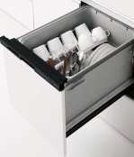 食器洗い乾燥機　クリナップ　ZWPM45M18KDK-E　ブラック　扉面材タイプ　【扉材別売】