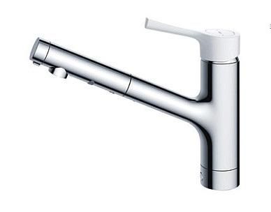 キッチン水栓 TOTO製（TOTO）TKS05306J シングル混合水栓