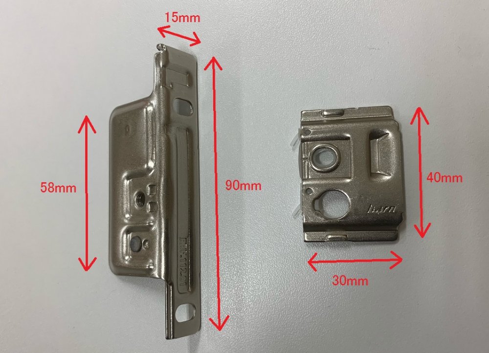 ミカド　フロントブラケット（前板取付金具）送料込