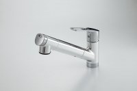 浄水器  KVK製（Panasonic）QSKM6001EPC　浄水器一体型シャワー混合水栓(浄水カートリッジ内蔵)　　一般地用