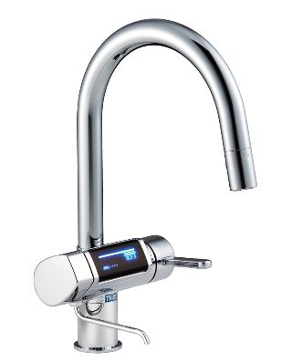 浄水器 一般地用 日本トリム製（GROHE）JP299404 電解水素水整水器シングルレバーキッチン混合栓（カートリッジ付）