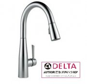 キッチン水栓　デルタ製(DELTA) 9113-AR-DST デルタキッチン水栓 エッサ アークティックステンレス  一般地用