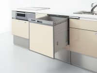 食器洗い乾燥機　リンナイ製（Panasonic）JUGRKWC402CSV　浅型　パネルタイプ　【パネル材別売】