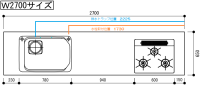 ȥåסDIYSUSTOP270Lǹ饹ƥ쥹ȥåסIָ270cm󥯡VEDIYå