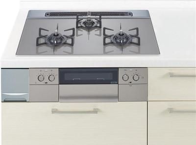 超美品】ハーマン製(Panasonic)QSS31S6WH 3口ガスコンロ 替わろ 超美品】ハーマン製(Panasonic)QSS31S6WH 3口ガスコンロ 替わろ
