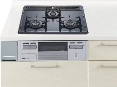 ガスコンロ ハーマン製(Panasonic)QSSG32T1V 3口コンロ ガスコンロ ハーマン製(Panasonic)QSSG32T1V 3口コンロ