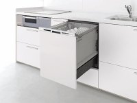 食器洗い乾燥機  パナソニック製（Panasonic）LES45HD9W　深型  幅45cm　扉材仕様 　【扉材別売】
