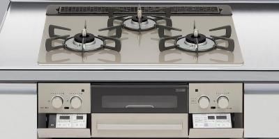 ガスコンロ リンナイ製(LIXIL) R3635G1W2T 間口60cm 3口 ガスコンロ リンナイ製(LIXIL) R3635G1W2T 間口60cm 3口