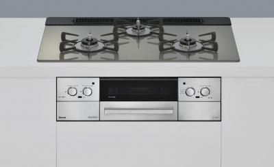 展示品 Rinnai リンナイ 両面焼グリル付 ガラストップ ビルトイン ガスコンロ RB31W28URW -  家具・家電を売るなら出張買取プライズ【横浜】