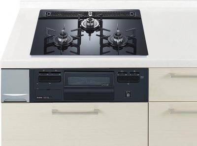 ガスコンロ ハーマン製（Panasonic）LEEG32V3V ガラストップ