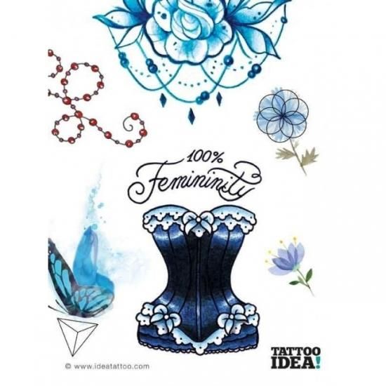 タトゥーフラッシュ・Bad woman デザイン TATTOO 刺青下絵資料　本 楽天市場】デザイン本 【 THE TATTOO FLASH COLORING BOOK