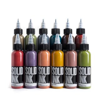 SOLID INK ソリッドインク Opaque Earth 12 Color Set 12本セット