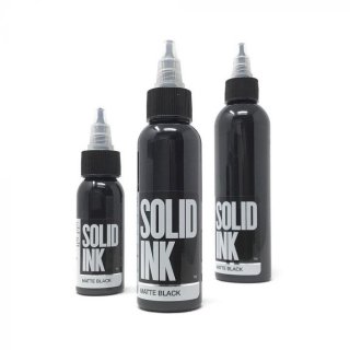 ブラックラベル SOLID INK ソリッドインク  マットブラック オーガニック タトゥーインク 単品ボトル
