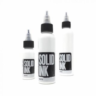 ブラックラベル SOLID INK ソリッドインク  ホワイト オーガニック タトゥーインク 単品ボトル