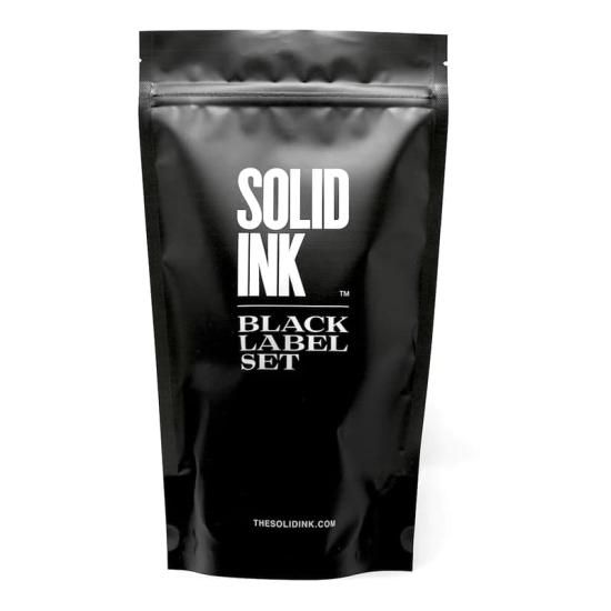 4色セット ブラックラベル グレーウォッシュ SOLID INK ソリッド