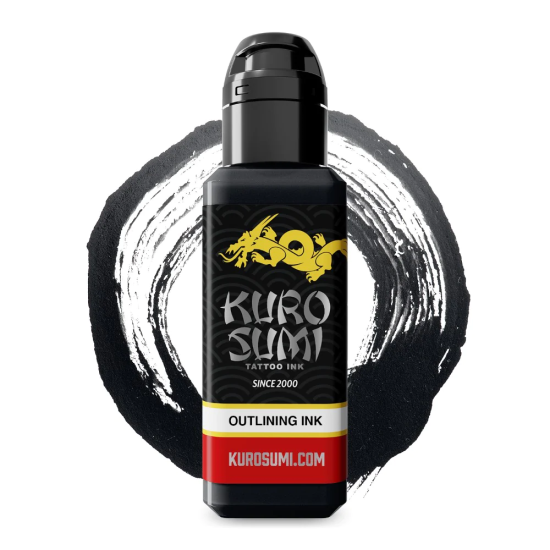 【超特価】 タトゥーインク クロスミ SUMI KURO Outlining 単品 アウトライン用 書道