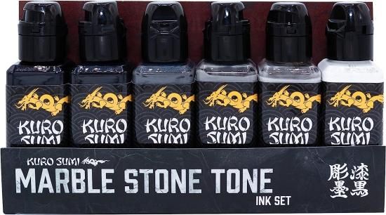 KURO SUMI 刺青 タトゥー インク Amazon.com: Kuro Sumi Japanese Tattoo Color Ink Set, Vegan