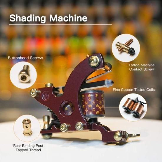 DH コイルタトゥーマシン コンプリート スターターキット DH コイルタトゥーマシン コンプリート スターターキット