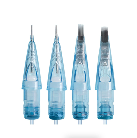 DH WJX プロフェッショナル タトゥー カートリッジニードル 0.35mm Round Liner Tight 20個