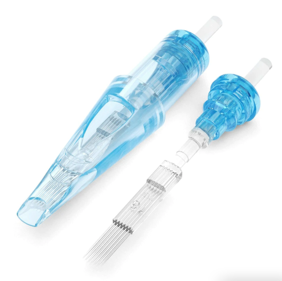 DH WJX プロフェッショナル タトゥー カートリッジニードル 0.35mm Standard Curved Magnum 20個