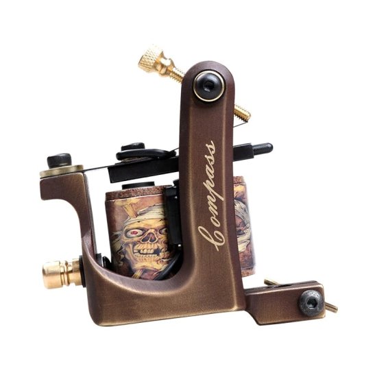 DH Compass Tattoo Machines Brass Wrap Coil ブラス コイルマシン 2種