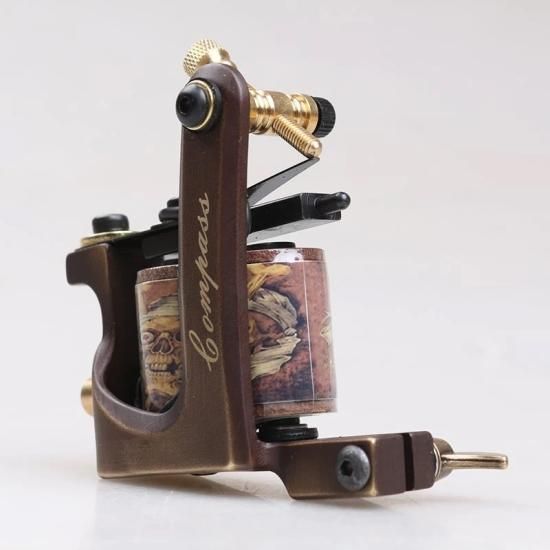DH Compass Tattoo Machines Brass Wrap Coil ブラス コイル
