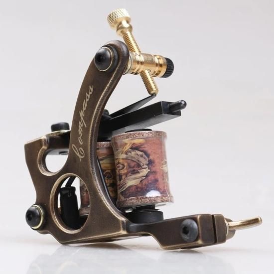 DH Compass Tattoo Machines Brass Wrap Coil ブラス コイル