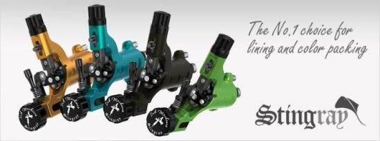 Stingray Ink Machines スティングレイ　タトゥーマシン Stingray スティングレイ ライナー用 ロータリー スウェーデン発