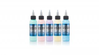 FUSION INK フュージョンインク パステルカラー Pastel Colors 全5色セット