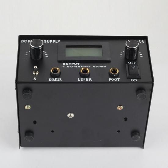 MONSTER POINT タトゥーマシン2台同時接続 LED液晶 パワーサプライ