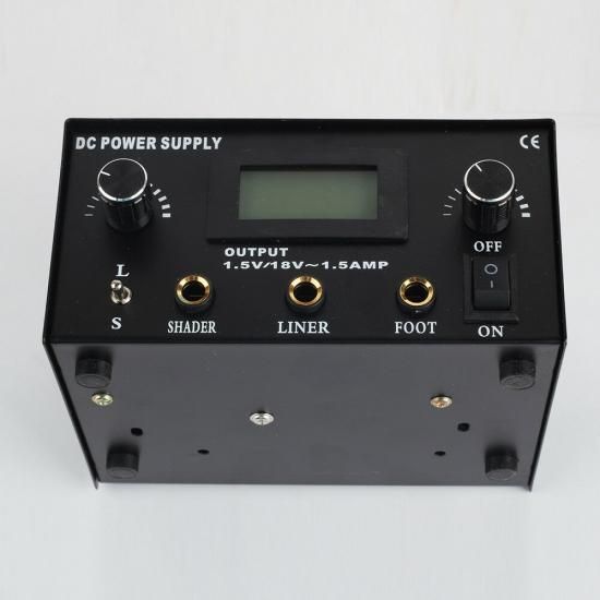 MONSTER POINT タトゥーマシン2台同時接続 LED液晶 パワーサプライ