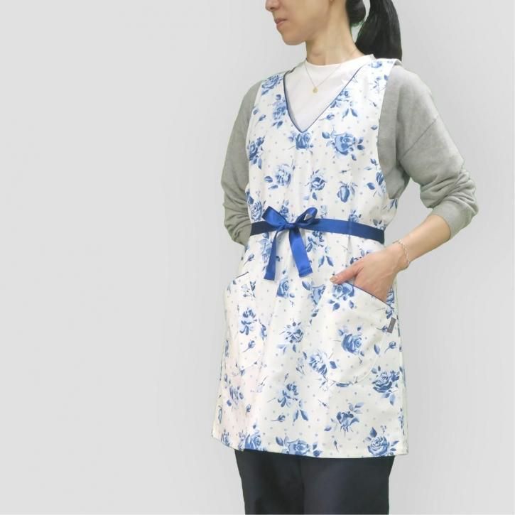 ワンピースエプロン】 ドットローズ - isso eccoオンラインショップ