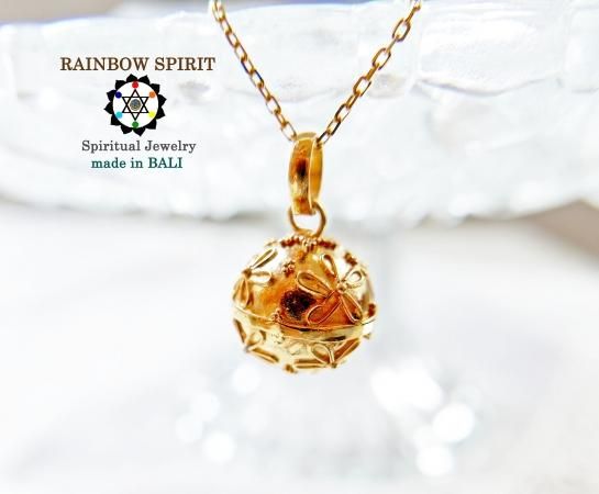 金のガムランボールネックレス通販 バリ島発 パワーストーン ヒーリンググッズのお店 Rainbow Spirit レインボースピリット 金のガムランボールネックレス通販 バリ島発 パワーストーン ヒーリンググッズのお店 Rainbow Spirit レインボースピリット