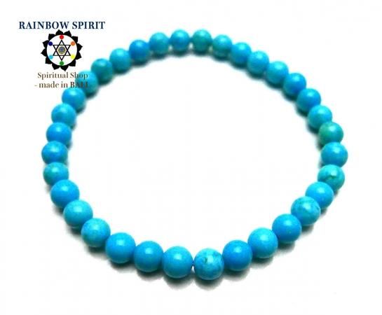 トルコ石ブレスレット（径１７cm） トルコ石ブレスレット（径17cm） 【公式通販】