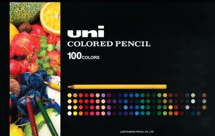 三菱鉛筆 ユニカラー油性色鉛筆 100色セット - 文具館四葉オンライン ...